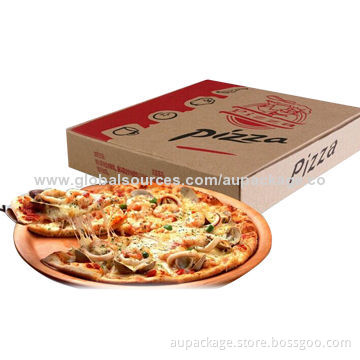 Pizza Box with Printing in Different Sizes